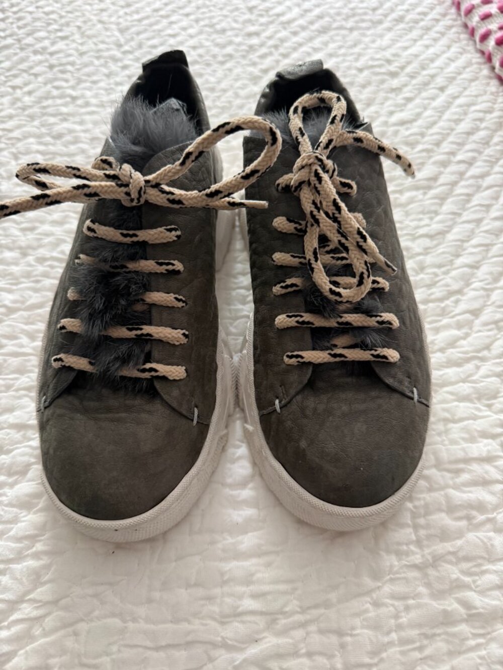 **Henry Beguelin Matte Bovine Sneaker**